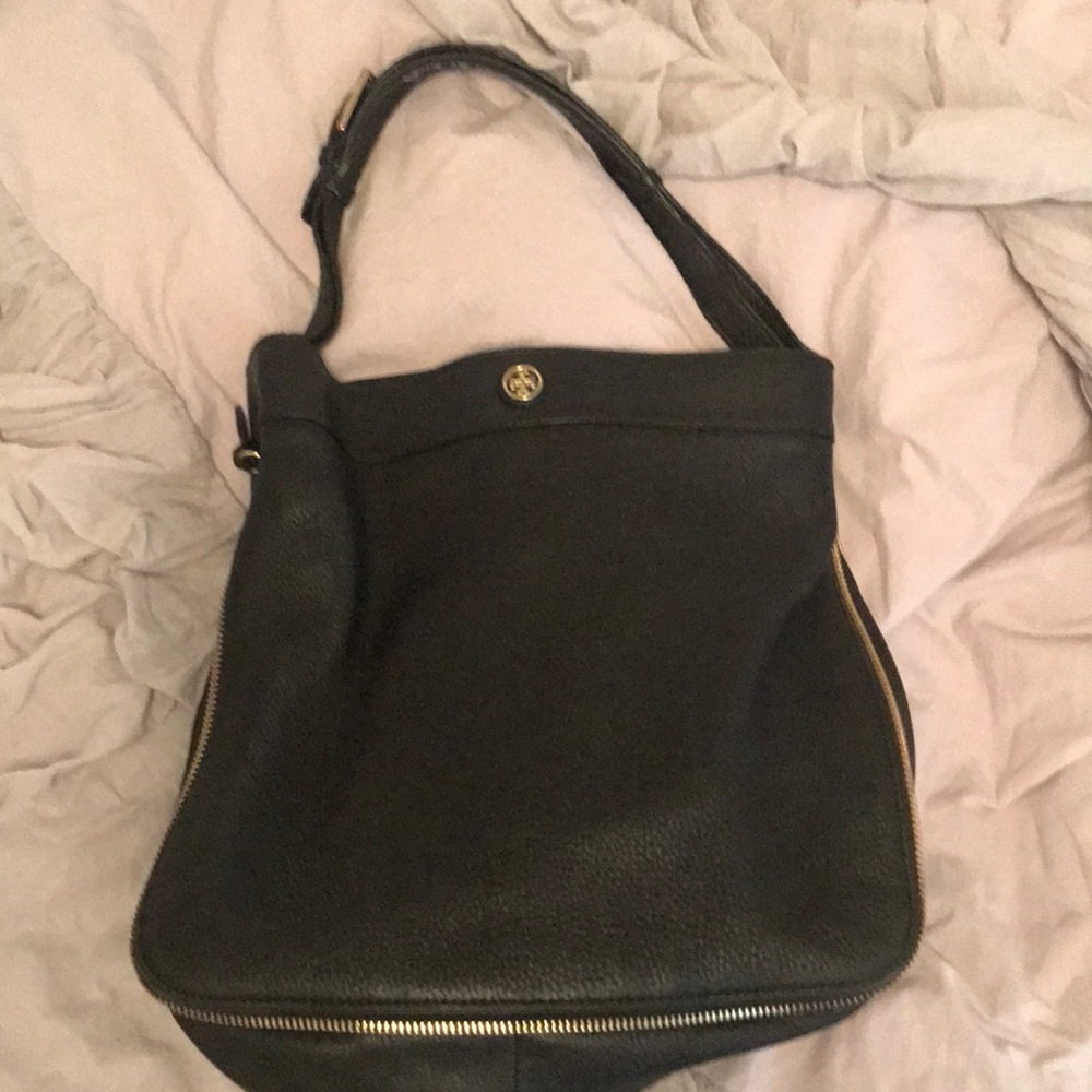 Tory Burch Leather Hobo Handbag